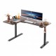 Офис бюро Kingsmith L Shaped Standing Desk ETDLI-Z-1600 Left Side + стойка DLI21(2 степени) - Dark Grey